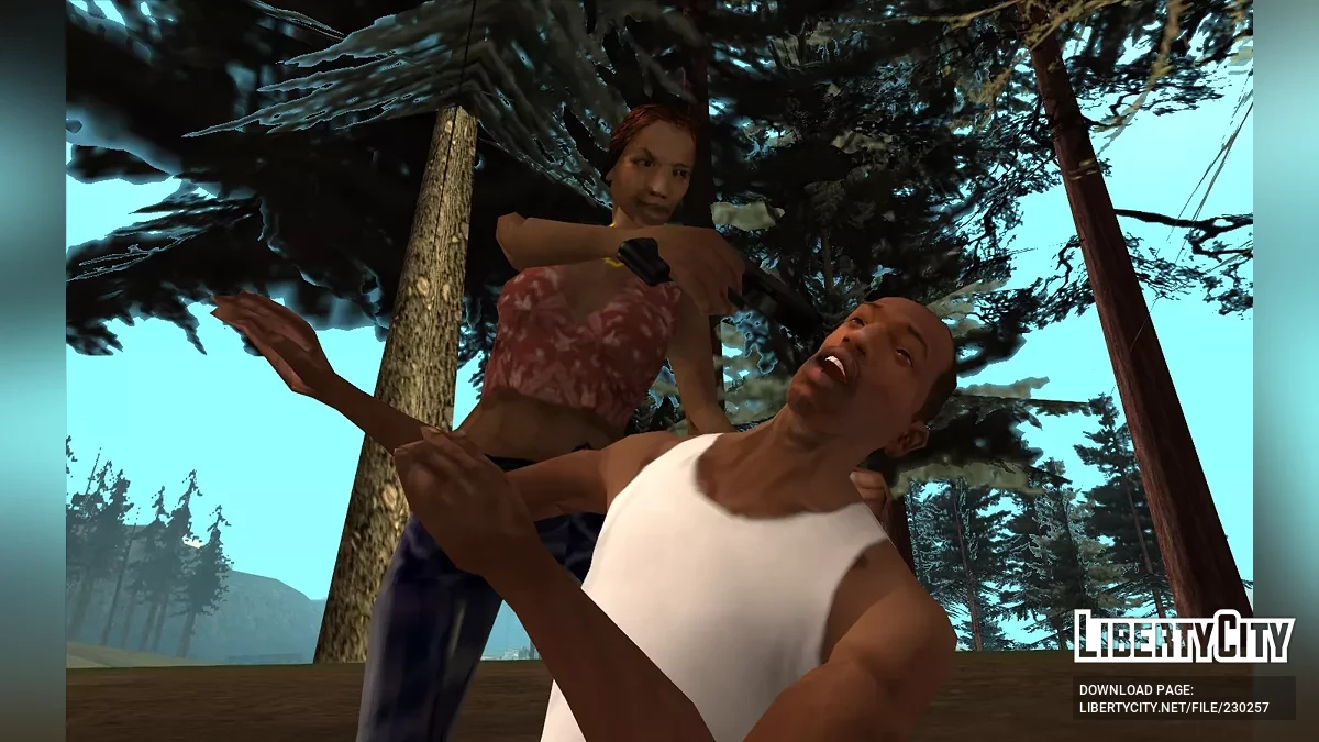 Бета Персонажи / GTA San Andreas