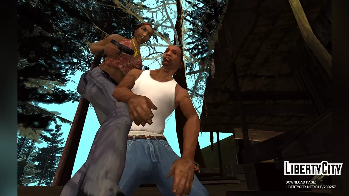 Бета Персонажи / GTA San Andreas