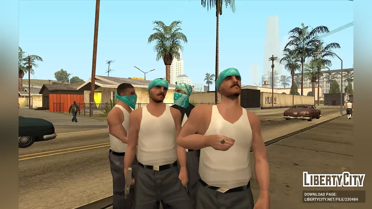 Восстановленные Бета-Члены Банд / GTA San Andreas