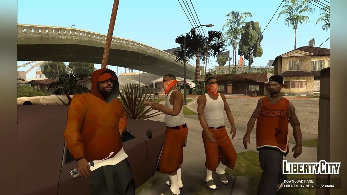 Восстановленные Бета-Члены Банд / GTA San Andreas