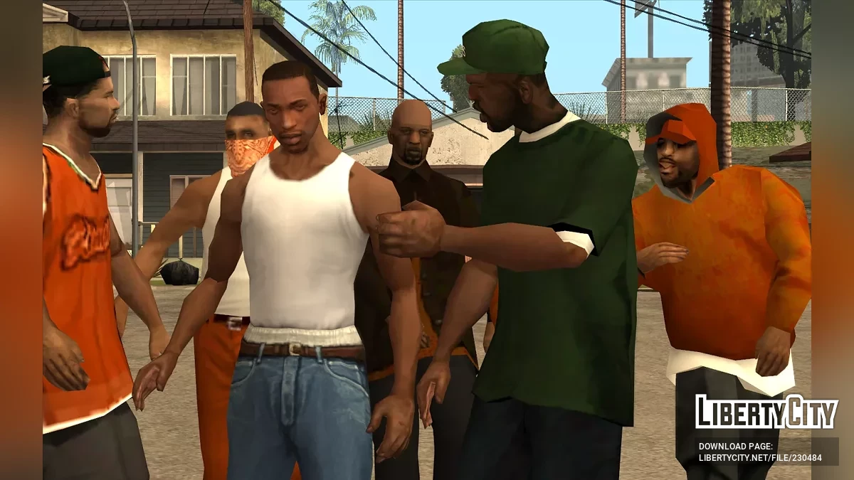 Восстановленные Бета-Члены Банд / GTA San Andreas