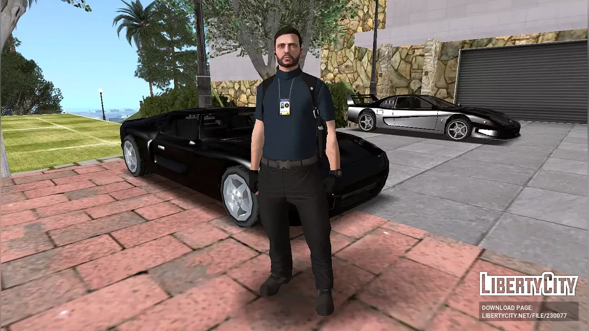 Пак Рандомных Мужчин Агентов из GTA Online / GTA San Andreas