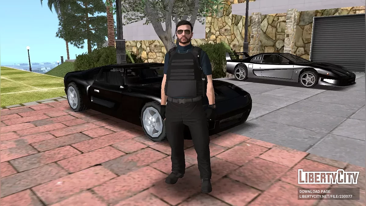 Пак Рандомных Мужчин Агентов из GTA Online / GTA San Andreas