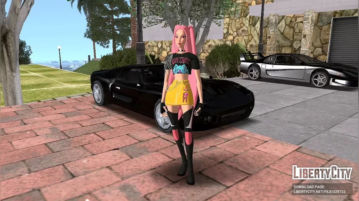 Kpop Demon Hunters Skin Pack - Fortnite / GTA San Andreas
