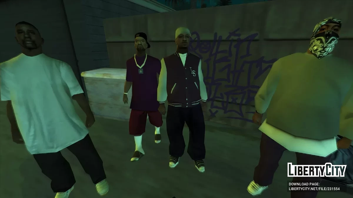 Разнообразие банд Лос-Сантос / GTA San Andreas