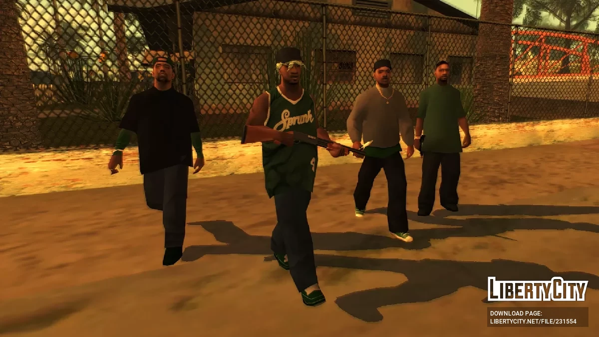 Разнообразие банд Лос-Сантос / GTA San Andreas