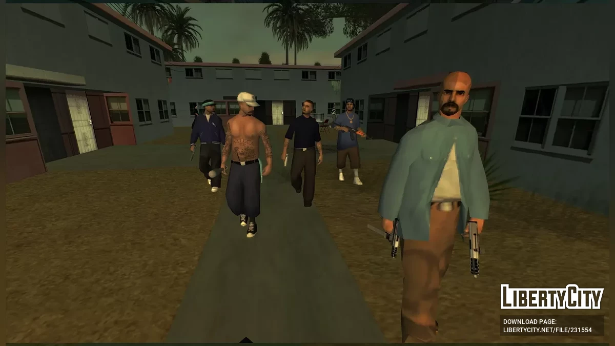 Разнообразие банд Лос-Сантос / GTA San Andreas