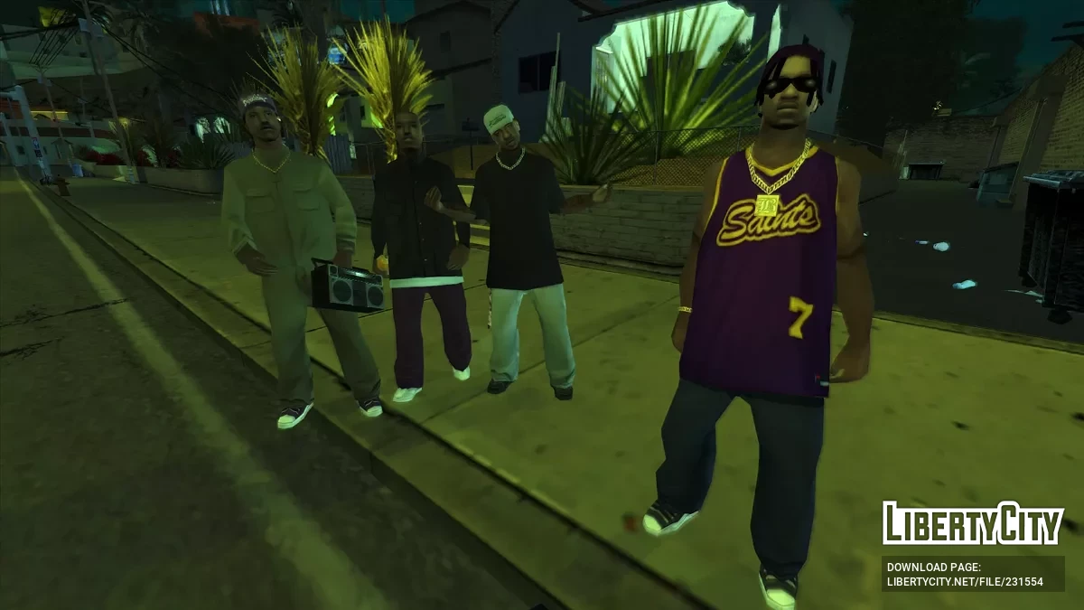 Разнообразие банд Лос-Сантос / GTA San Andreas