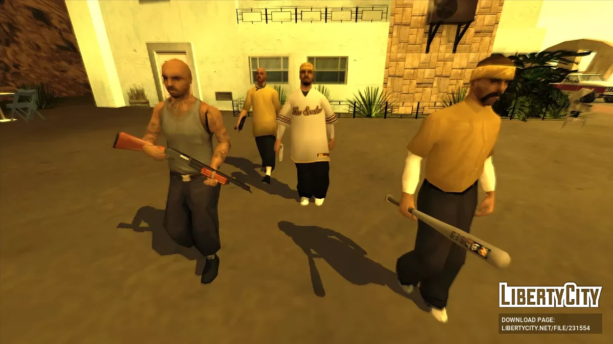 Разнообразие банд Лос-Сантос / GTA San Andreas