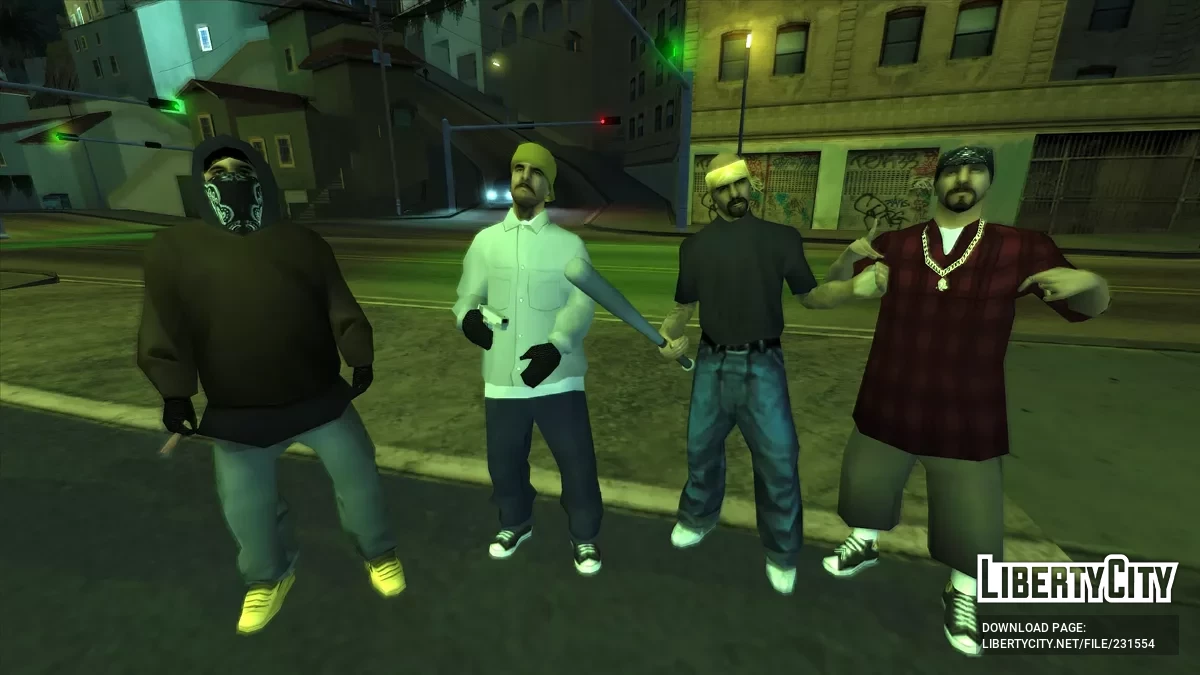Разнообразие банд Лос-Сантос / GTA San Andreas