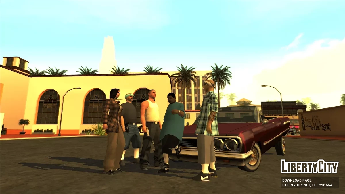 Разнообразие банд Лос-Сантос / GTA San Andreas