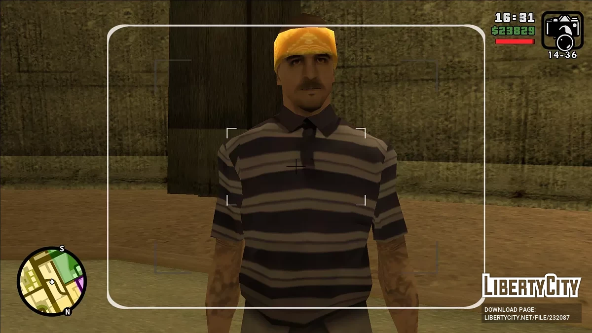 Увеличенная версия скинов Бета Банды / GTA San Andreas