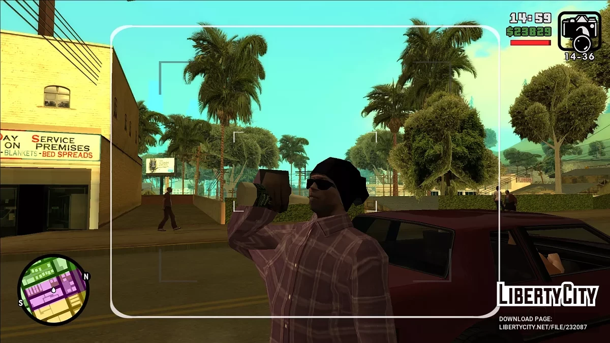 Увеличенная версия скинов Бета Банды / GTA San Andreas