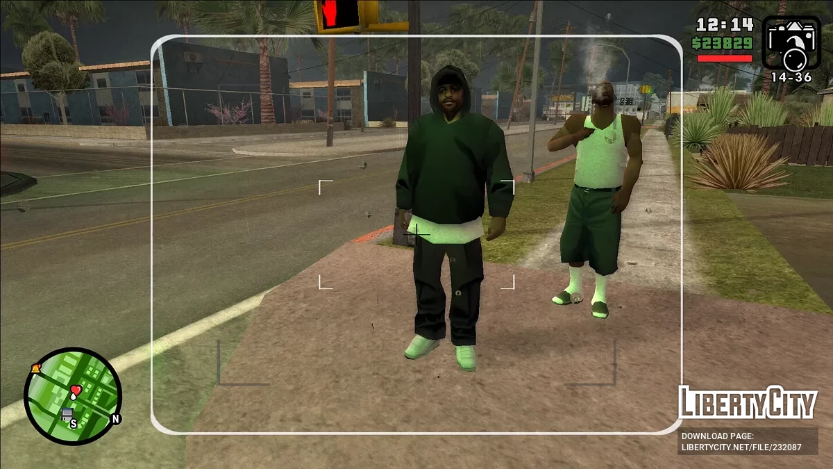 Увеличенная версия скинов Бета Банды / GTA San Andreas