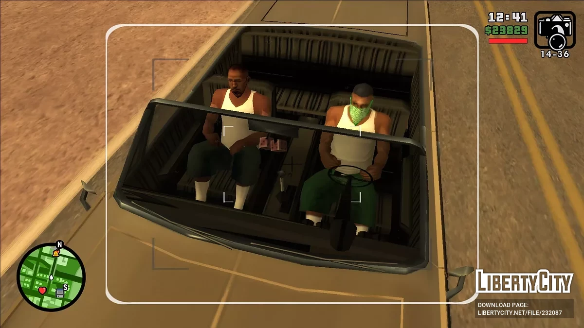 Увеличенная версия скинов Бета Банды / GTA San Andreas