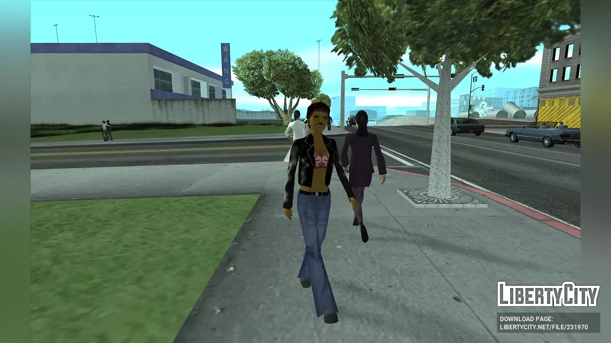 Восстановленные педы из бета-версии / GTA San Andreas