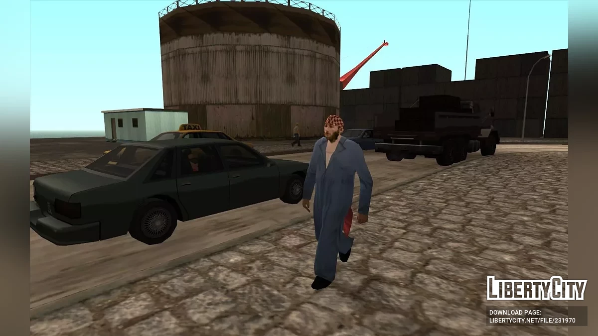 Восстановленные педы из бета-версии / GTA San Andreas