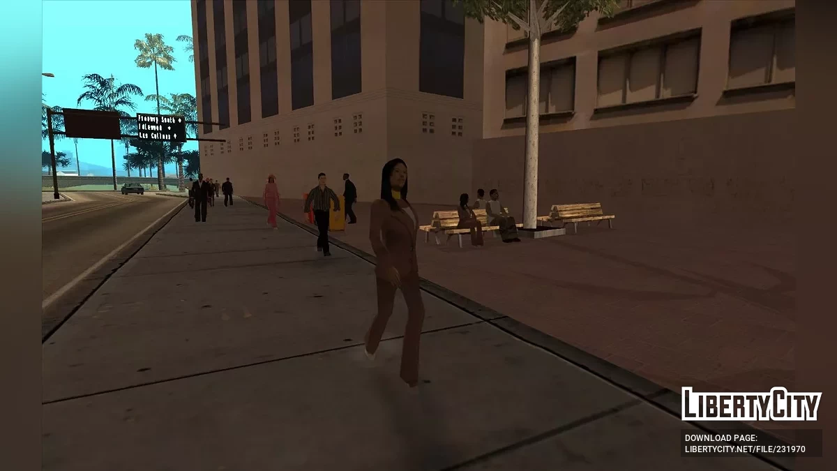 Восстановленные педы из бета-версии / GTA San Andreas