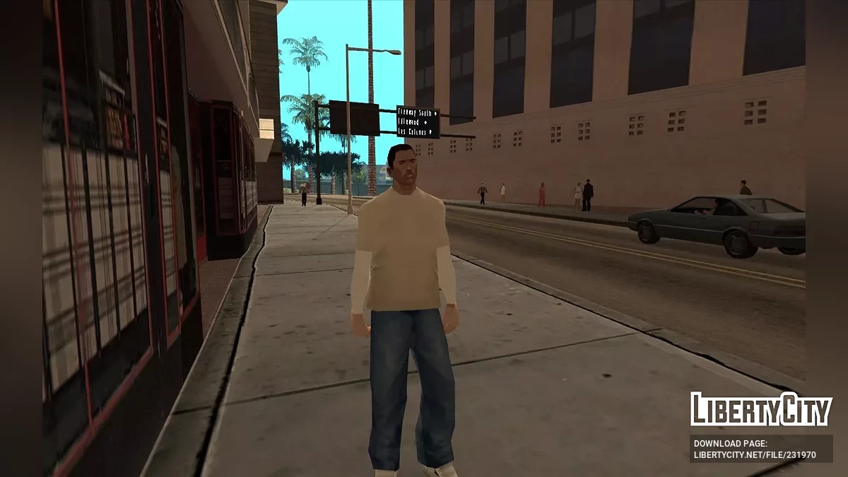 Восстановленные педы из бета-версии / GTA San Andreas