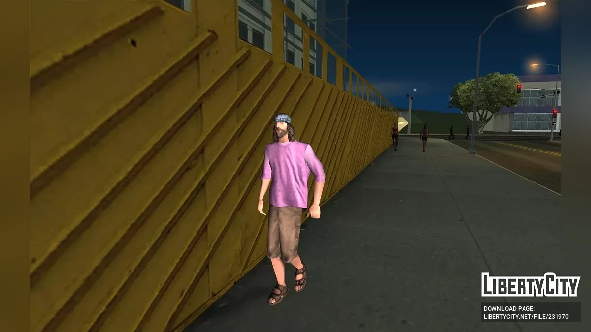 Восстановленные педы из бета-версии / GTA San Andreas