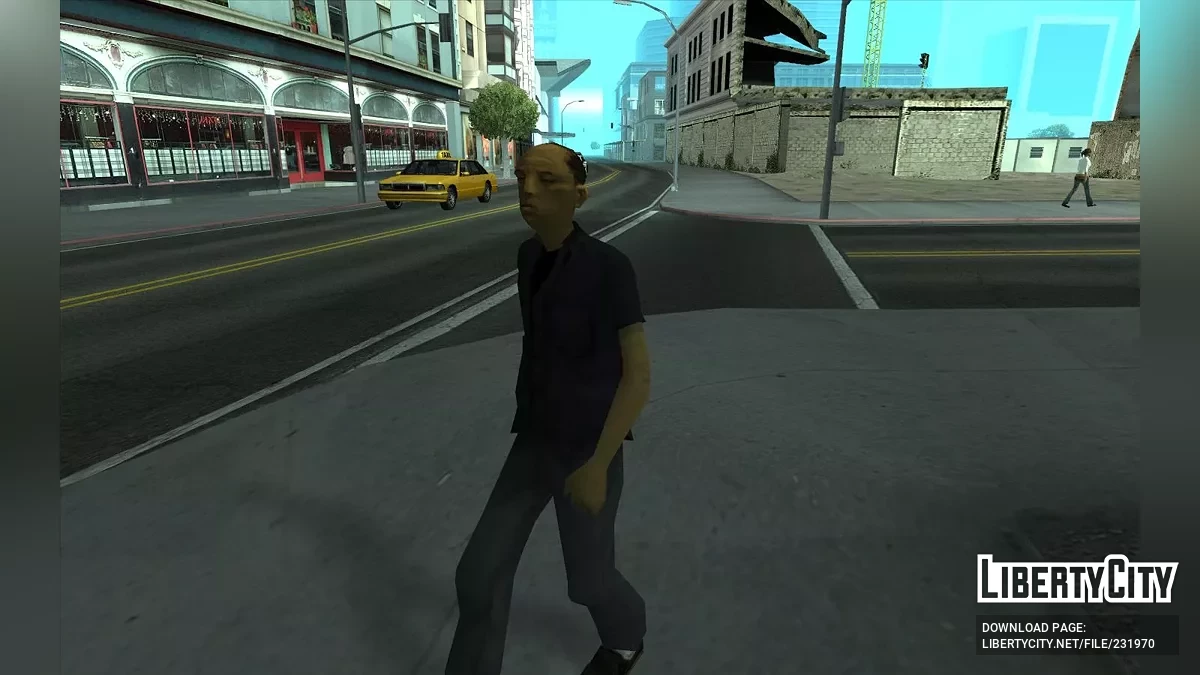 Восстановленные педы из бета-версии / GTA San Andreas