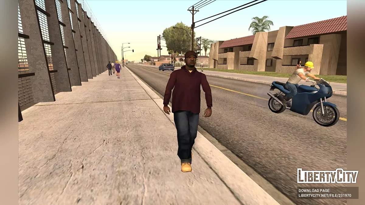 Восстановленные педы из бета-версии / GTA San Andreas