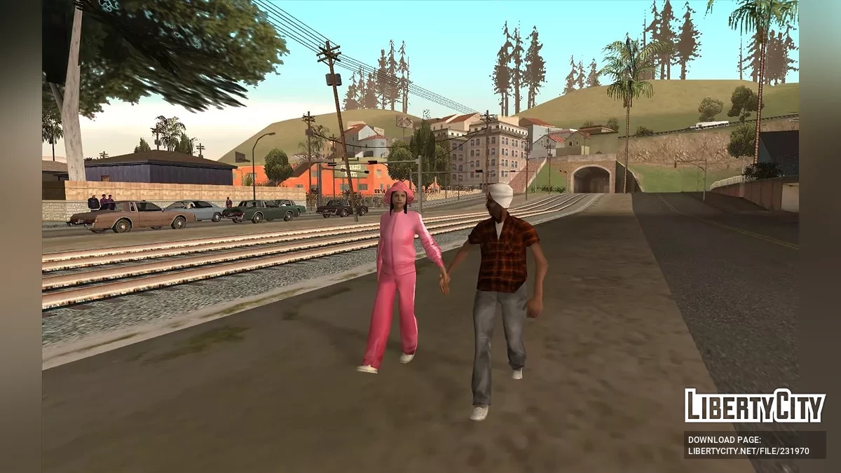 Восстановленные педы из бета-версии / GTA San Andreas