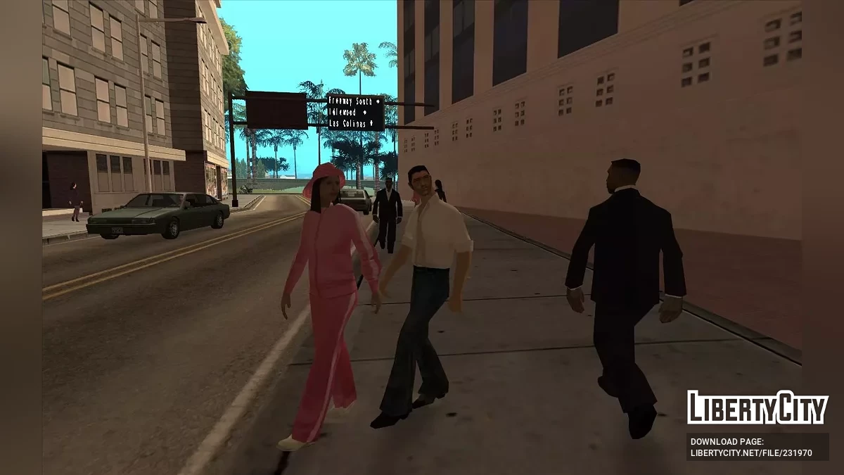 Восстановленные педы из бета-версии / GTA San Andreas