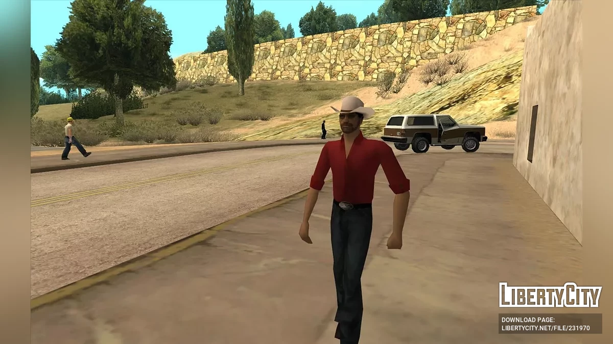 Восстановленные педы из бета-версии / GTA San Andreas