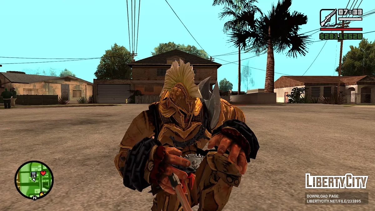 Мод Ares Skinpack & Voicepack (SMITE) / GTA San Andreas