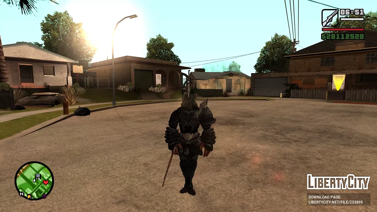 Мод Ares Skinpack & Voicepack (SMITE) / GTA San Andreas