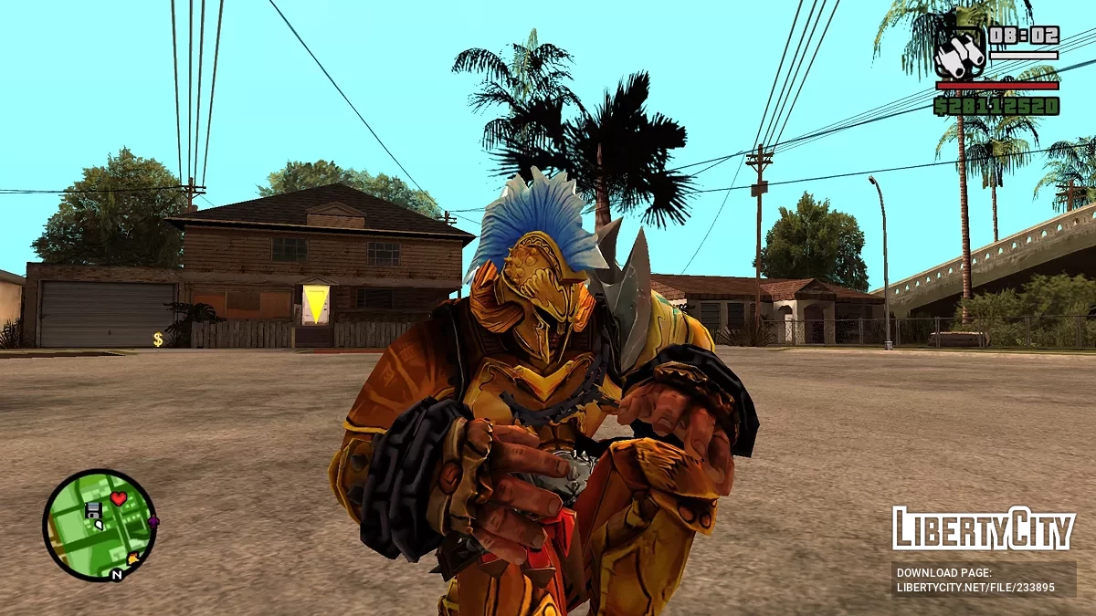 Мод Ares Skinpack & Voicepack (SMITE) / GTA San Andreas