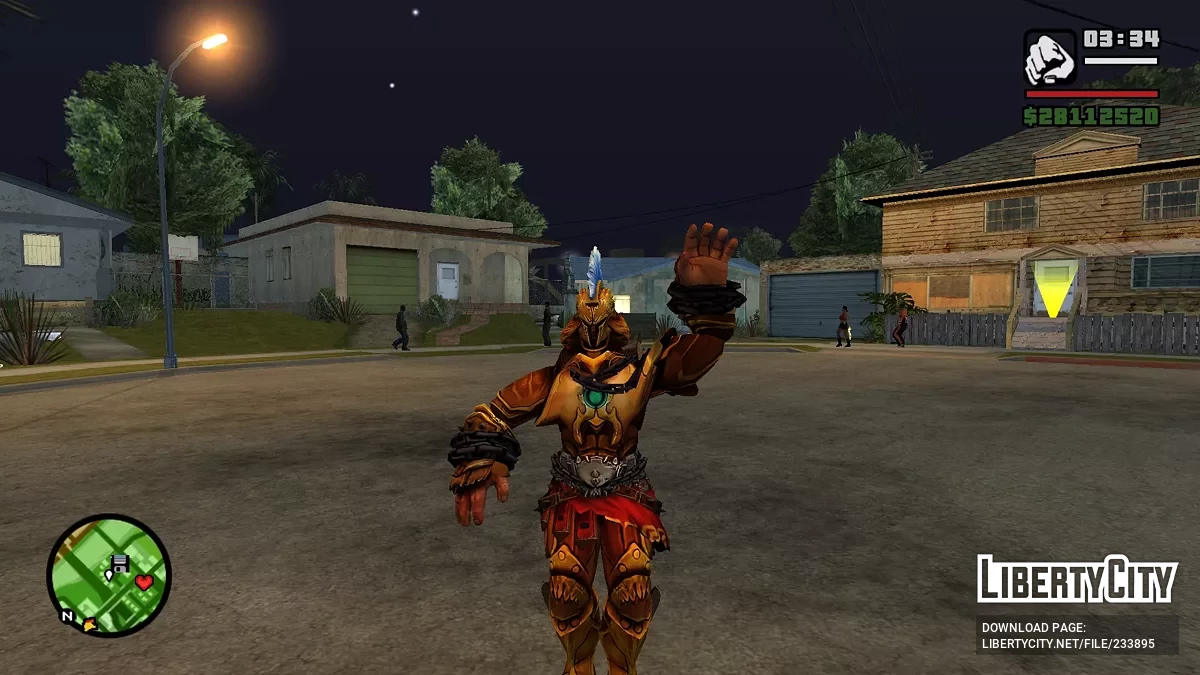 Мод Ares Skinpack & Voicepack (SMITE) / GTA San Andreas