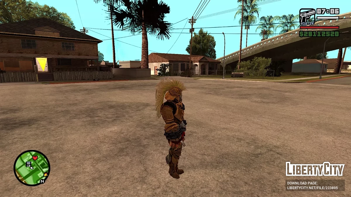 Мод Ares Skinpack & Voicepack (SMITE) / GTA San Andreas