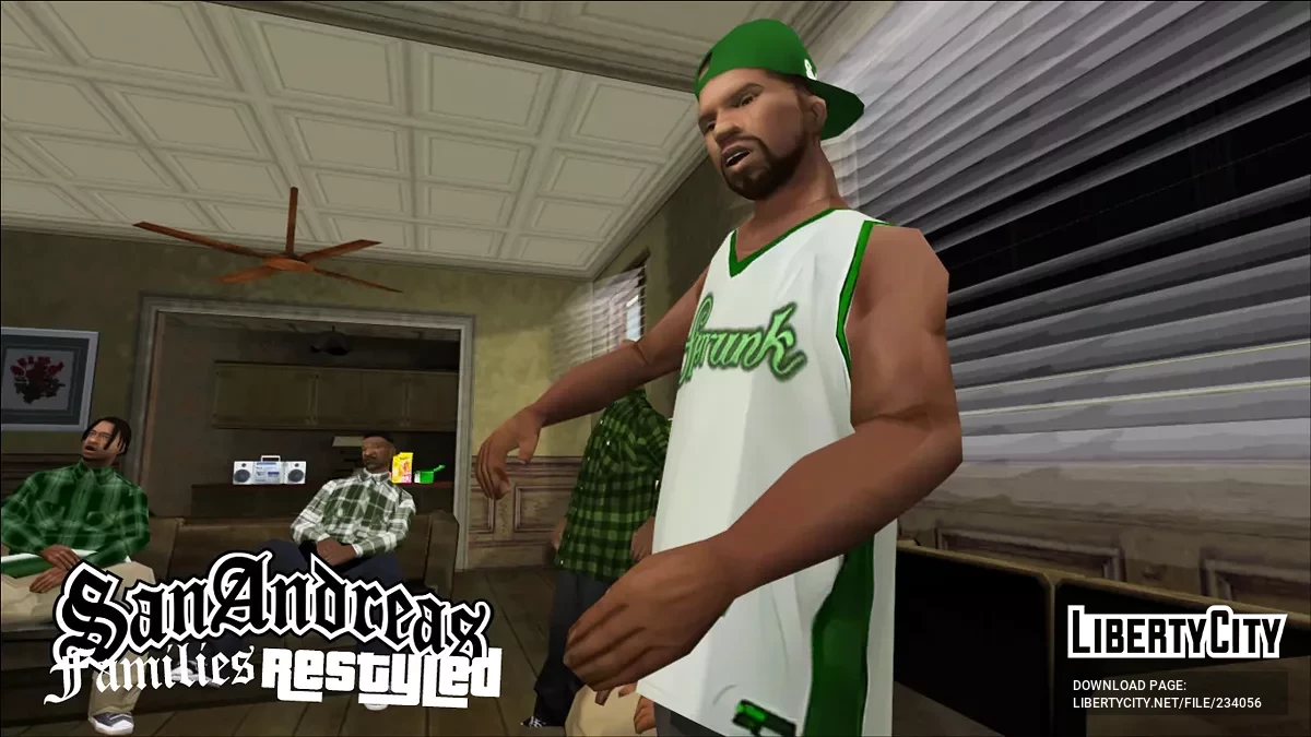 Families Restyled (LPP + HQ Textures) / GTA San Andreas