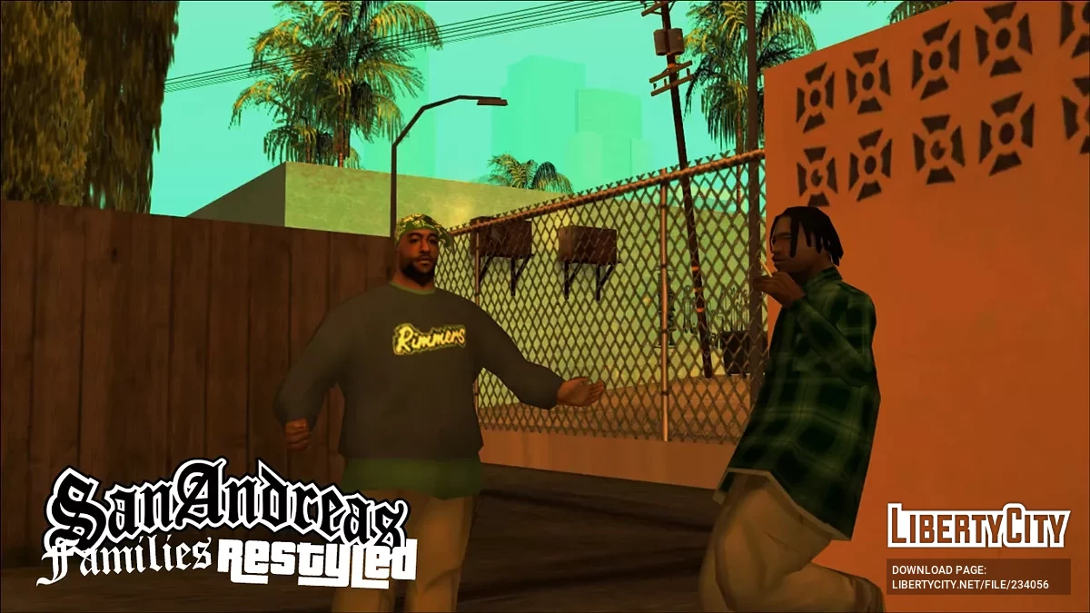 Families Restyled (LPP + HQ Textures) / GTA San Andreas