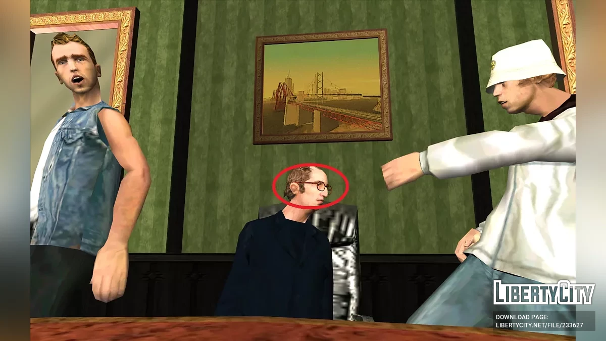 Исправление текстур ключевых персонажей / GTA San Andreas