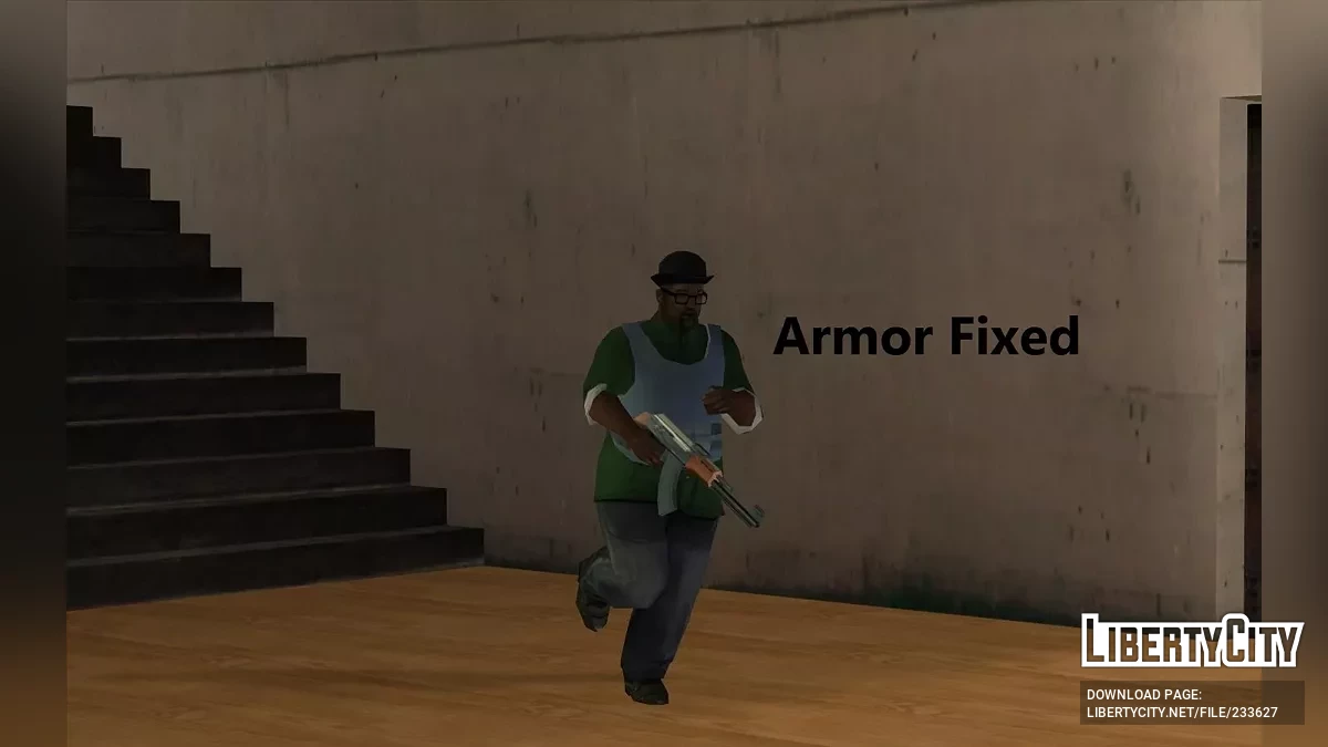 Исправление текстур ключевых персонажей / GTA San Andreas