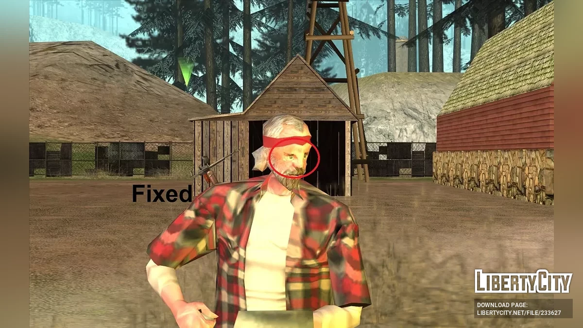 Исправленные Главные Персонажи / GTA San Andreas