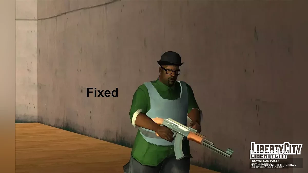 Исправленные Главные Персонажи / GTA San Andreas