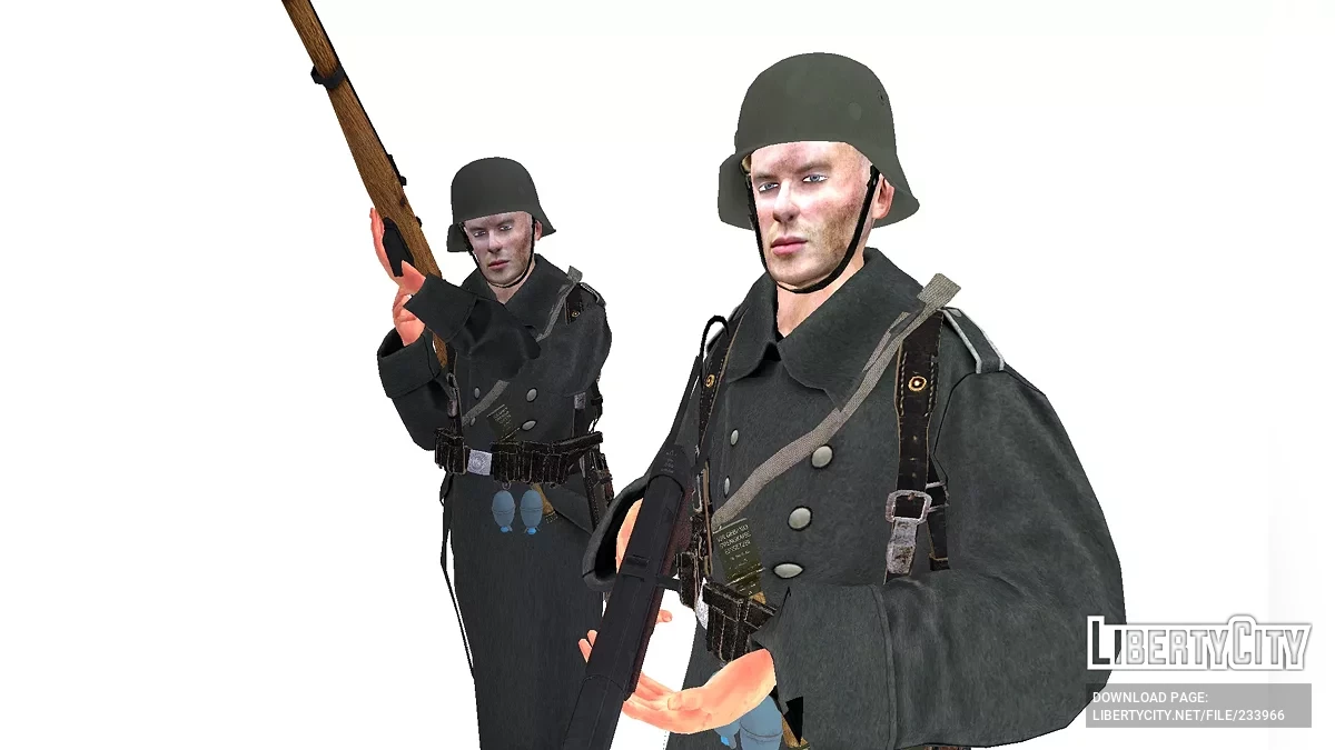 Ультра-пакет мундиров Хеккера / GTA San Andreas