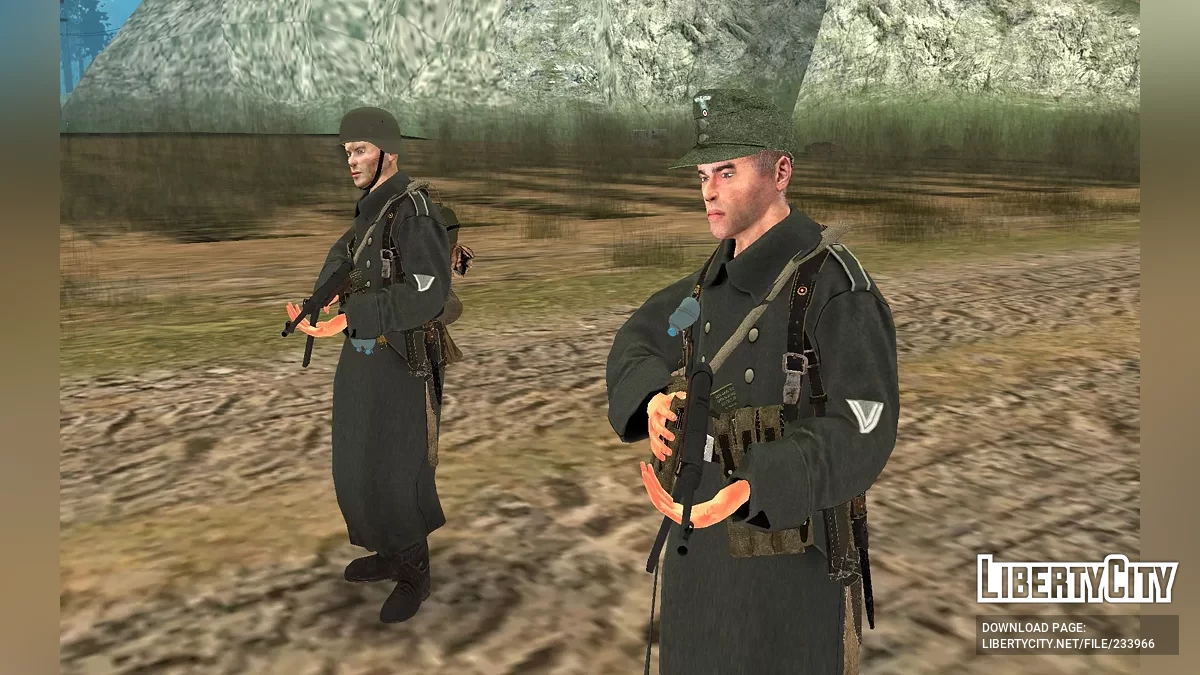 Ультра-пакет мундиров Хеккера / GTA San Andreas