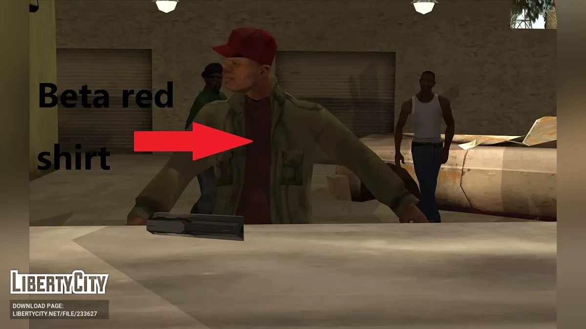 Исправление текстур ключевых персонажей / GTA San Andreas