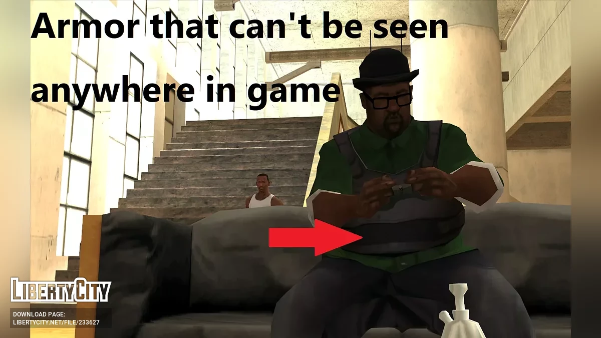 Исправление текстур ключевых персонажей / GTA San Andreas