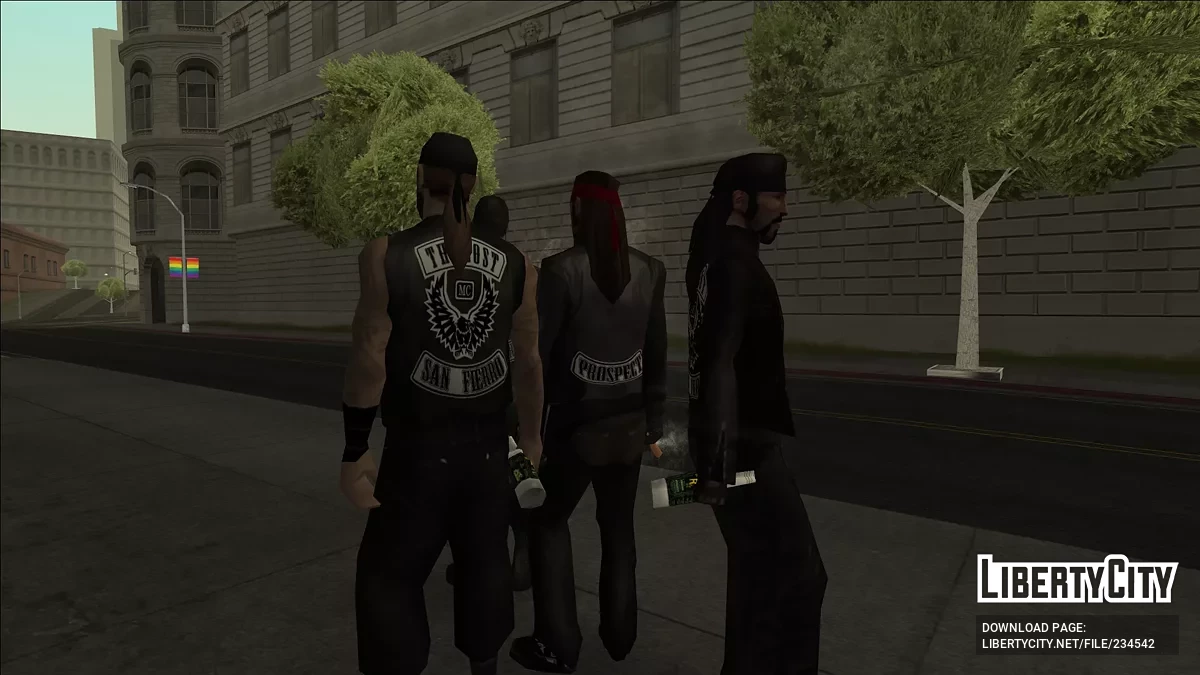 Исправления и дополнения для пешеходов / GTA San Andreas