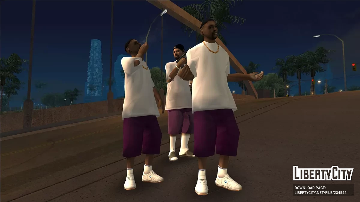 Исправления и дополнения для пешеходов / GTA San Andreas