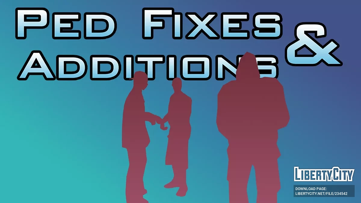 Исправления и дополнения для пешеходов / GTA San Andreas