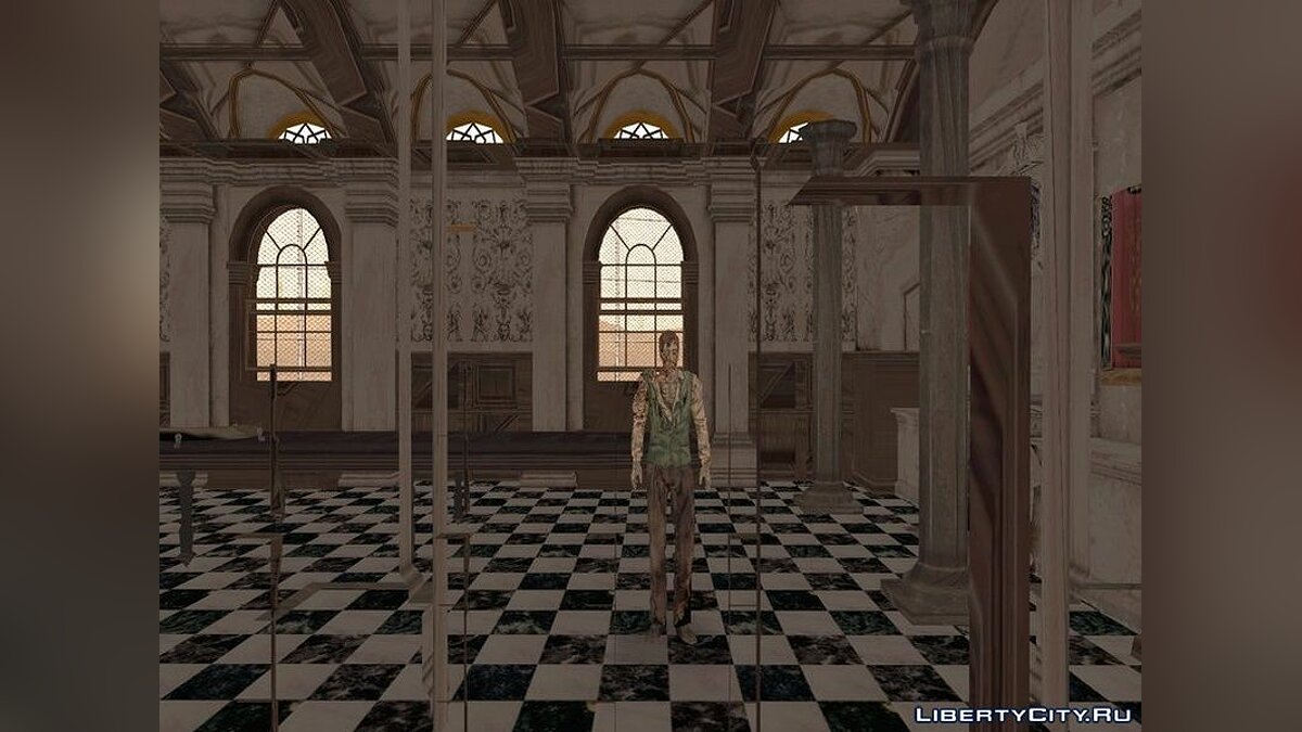 Сбрник зомби из игры Resident Evil Zero для GTA San Andreas - Картинка #3