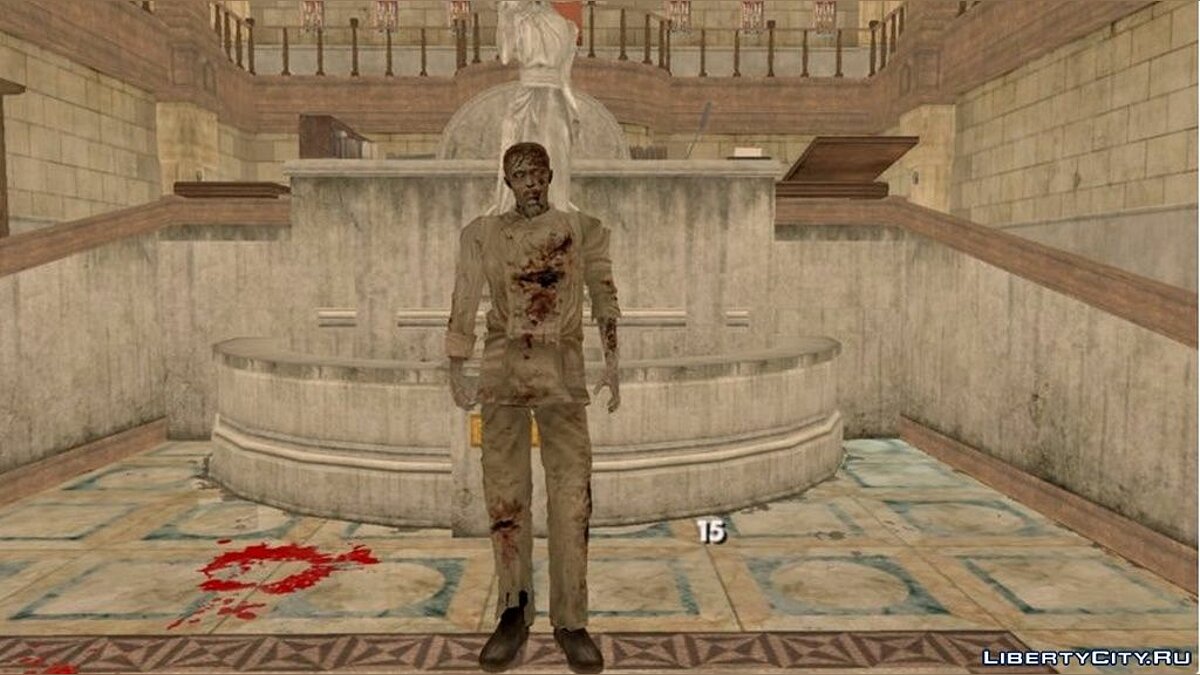 Сбрник зомби из игры Resident Evil Zero для GTA San Andreas - Картинка #5