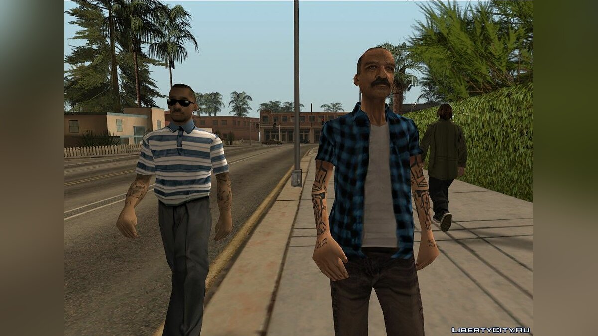 Peds Textures Upscale for GTA San Andreas - Картинка #5